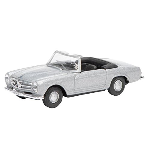 Preisvergleich Produktbild Schuco 452618100 - "Mercedes Benz 280 SL Pagode, 1:87" Fahrzeug, silber