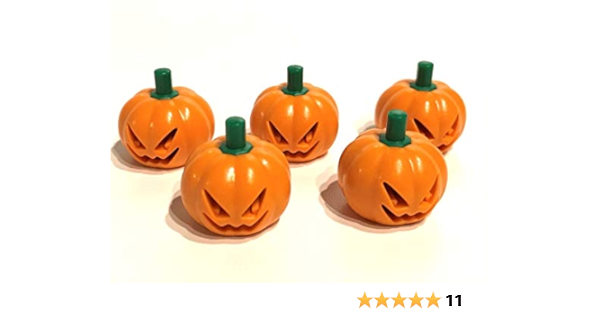 Lego ® Lot De 5 Citrouilles 5 Citrouilles / Citrouille / Halloween :  Amazon.fr: Jeux Et Jouets
