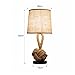 Produktbild Home&Lighting Amerikanische Retro Tischlampe Wohnzimmer Industrie Wind Hanf Seil Dekorative Licht