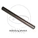 Produktbild Kukko Profilstift / Schraubenausdreher 4.8mm 49-1257 4021176876684 Werkzeug