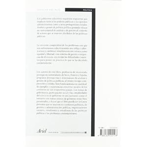 Análisis y gestión de políticas públicas