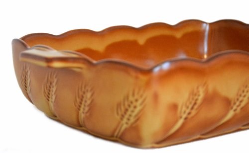 Rechteckige Backform, Auflaufform, Lasagneform, Ofenform aus Keramik – Keramikform - 2