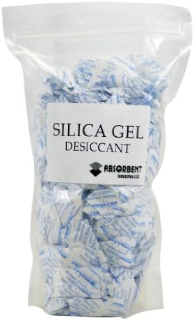 3 gram X 250 PK Silica Gel Desiccant Moisture Absorber -FDA Compliant Food Safe