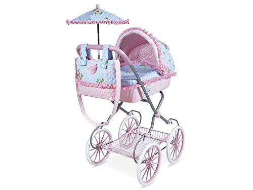 decuevas Toys Doll Triana, Car with Tray, Bag and Parasol, 42 x 68 x 81 cm