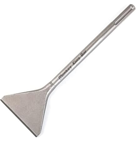 Set Scalpelli Monkey King Bar SDS-max - Punta, Piatto E Scalpellatore 280mm