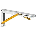 Premium Foldable Shelf Brackets fold Down Collapsible Wall Mounted Multi Purpose Table Bracket, Folding Bracket for Work Table, Study Table, Desk, Work Bench, Counter from Work Elements