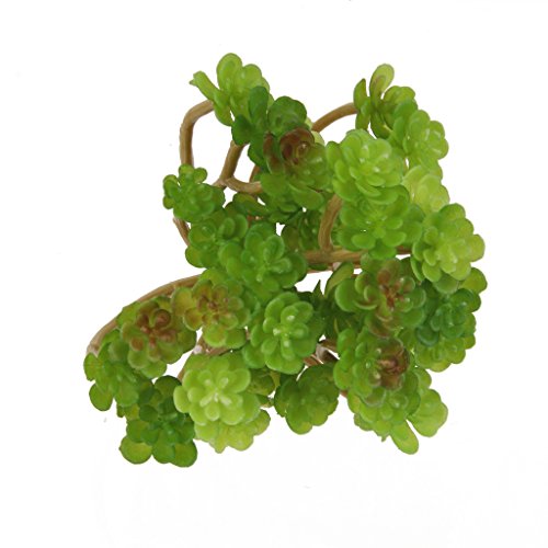Kuenstliche 13 Zweig Buendel Kaktusfeige Foliage kunstblumen Kunstpflanz Pflanze Hauptdekor - 3