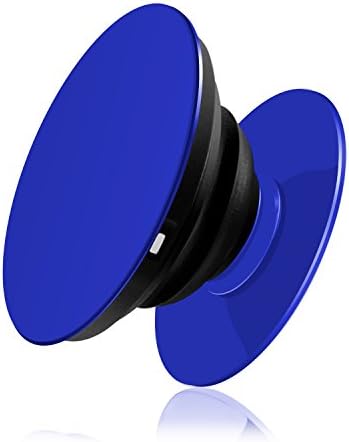 Expanding Phone Holder Multifunction Mount, ROASEY Cellphone Grip Release Hands Black Stand for Smartphones and Tablets pads - Blue