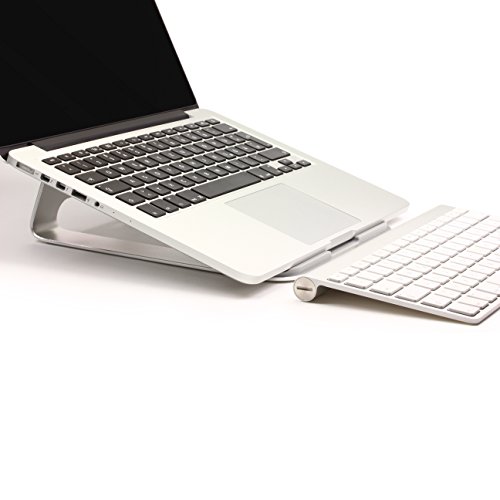 [WoW] Original UrCover Aluminium Notebookständer und Halter für Apple Macbook Pro/Retina, [DEUTSCHER FACHHANDEL] Samsung Laptop, Asus Laptop, Lifebook, Netbook, Notebook, Lenovo Ultrabook Silber - 7
