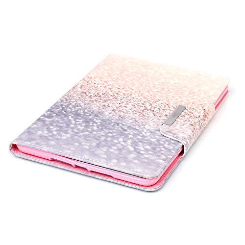 iPad Mini Hülle Case,iPad Mini 2 Hülle ,iPad Mini 3 Hülle,iPad Mini 1/2/3 Ledertasche,Ukayfe Muster Schutzhülle Leder Tasche für iPad Mini 1/2/3,Malerei Kristall Glitzer Diamant Muster Design Slim Fit Folio PU leder Flip Cover im Bookstyle Kunstleder Schutzhülle Cover Tasche mit Ständer für iPad Mini 1/2/3 mit 1 x Schwarze Eingabestift - 5