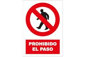 S21 Señalización PRR3025.G - Señal prohibido el paso multicolor