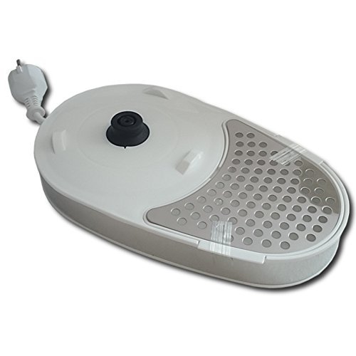 Express-Wasserkocher – Quigg Tee-Kocher (1,5Liter Wasserbehälter, starke 3000Watt, kabellos, Farbe: weiß) - 4