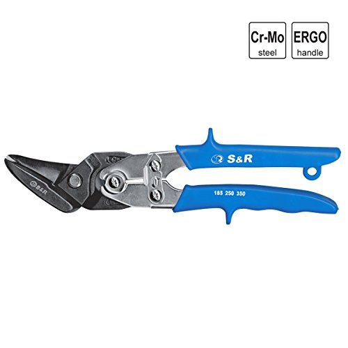 S&R Blechschere / Hochleistungsschere Ideal-Serie, stark und wendig. Linksschnitt 260mm - 3