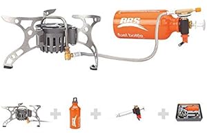 GYDEHUTJ Portable Sac À Dos Brûleurs Poêle Multi Fuel Stoves Camping Cuisine en Plein Air Pique-Nique Stove Set Huile Gaz Fournaise