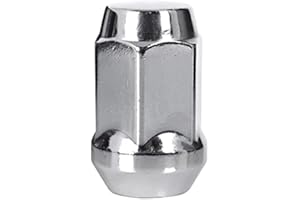 HANSEN STYLING PARTS 20 Radmuttern chrom 12x1,25mm Nuts Muttern mit 60° Konus - Schlüsselweite : 19mm~