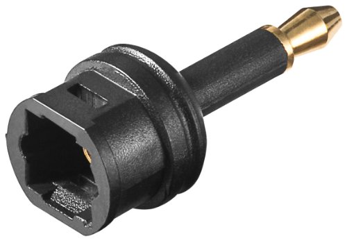 Audio Adapter Toslink Buchse auf 3.5mm optischer Stecker (3 Stück)