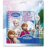 	Set diario boligrafo Frozen Disney Queen of the North Mountain candado	
