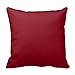 Produktbild Wine Burgundy Dark Blood Red Color Only Square Custom Throw Pillow Case Cushion Cover Pillowcase Pillow Cover 16 * 16