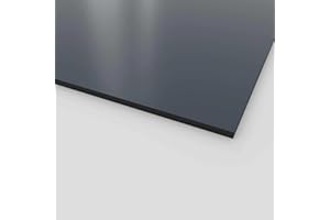 AMON HPL Platten 20x30cm Vollkernplatten für Außen und Innenbereich, 6mm dick, Anthrazit RAL7016
