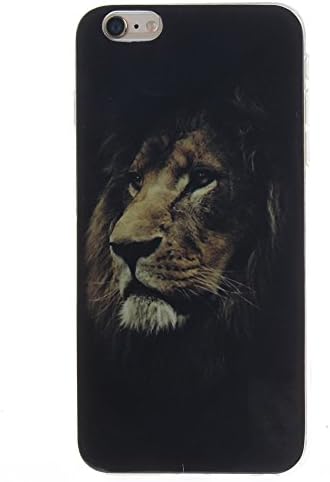 iPhone 6S Case,Hamyi iPhone 6 Cover,Lion Pattern Slim Soft TPU Silicone Case for Apple iPhone 6/6S (4.7 inch Screen)