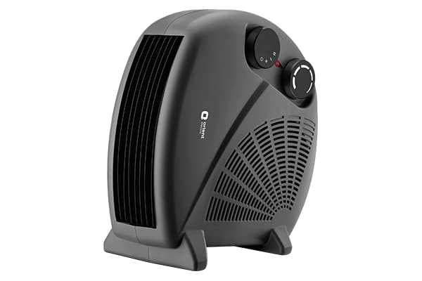 Orient ABS Plastic Areva Thermostat Adjustable Room Heater Fan (FH20WP 2000/1000 Watts) (New Areva)
