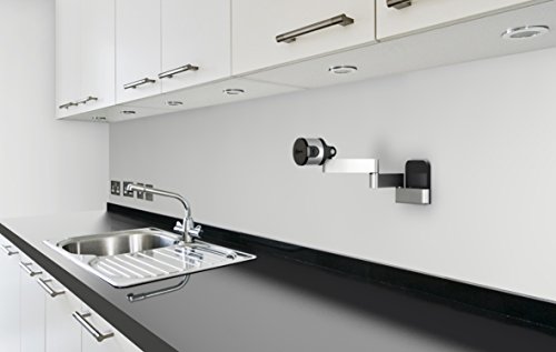 Vogel’s TMM 125 flexibler Wandhalter für Tablets, drehbar und neigbar, nur kombinierbar mit Vogel’s TMM 1000, schwarz-silber - 3