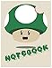 Produktbild Notebook: Cute Mario Notebook/Journal for Video Games Lovers/Kids to Writing Notes 150 Pages 8.5x11 Inch. (Green&White Pattern)
