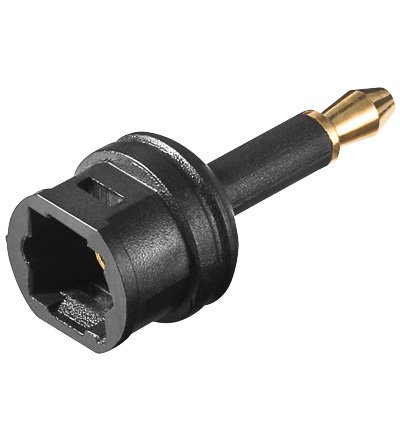 Audio Adapter Toslink Buchse auf 3.5mm optischer Stecker