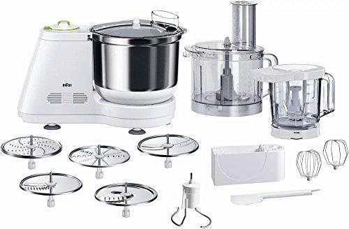 Braun KM 3050 Küchenmaschine Tribute Collection, 1 Liter, 900 Watt, weiß - 2