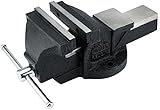 caracol de banco Cuerpo de hierro fundido. Draper Redline 68090 150 mm tornillo de banco