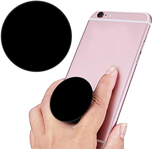 Multi-Function Mounts and Stands, Expanding Stand Grip Pop Mount Socket for Smartphones, iPhone and Tablets-black