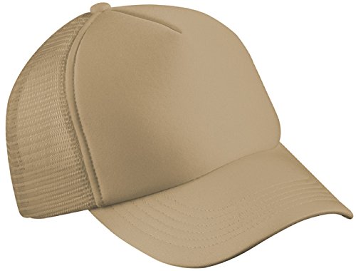 CLASSIC TRUCKER CAP HALF MESH BASEBALL HAT - 22 GREAT COLOURS