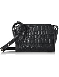 Liebeskind Berlin - Hollywood Famecr, Bolsos bandolera Mujer, Schwarz (Oil Black), 6x11x17 cm (B x H T)