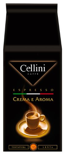 Cellini Crema e Aroma Ganze Bohne, 1000 g, 1er Pack (1 x 1 kg)