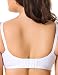 Gratlin Women's Lace Full Figure Wire Free Nursing Maternity Bra Plus Size White 40D