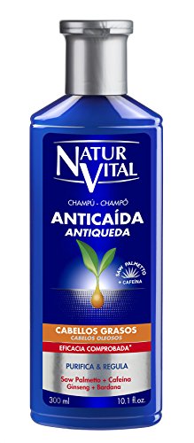 NATURALEZA Y VIDA SHAMPOO anticaida cabellos grasos 300 ml
