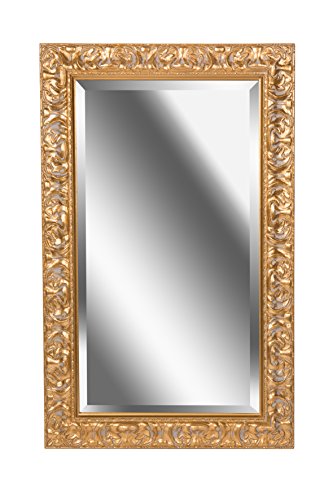 Spiegel Wandspiegel TRACEY antik gold 80 x 50 cm