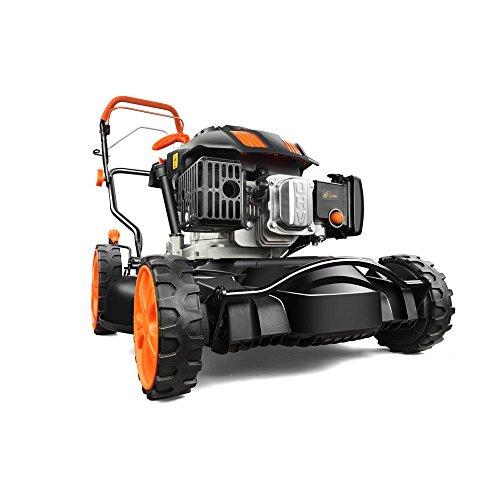 FUXTEC Benzin Rasenmäher FX-RM20SA60 Profi Mulchmäher mit 51 cm und Selbstantrieb leistungsstarker 200 cc Motor Motormäher Mulchen - 6