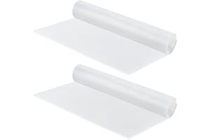 OLYCRAFT 2 st 300 x 300 x 300 x 3 mm vitt silikongummi fyrkantig matta hög temperaturbeständig gummimatta