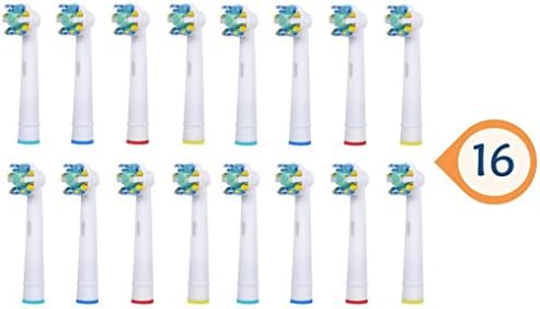 Replacement Toothbrush Heads Oral B Floss Action / 16 Braun Toothbrush Replacement Heads / Milos Brush Heads for Electric Toothbrush