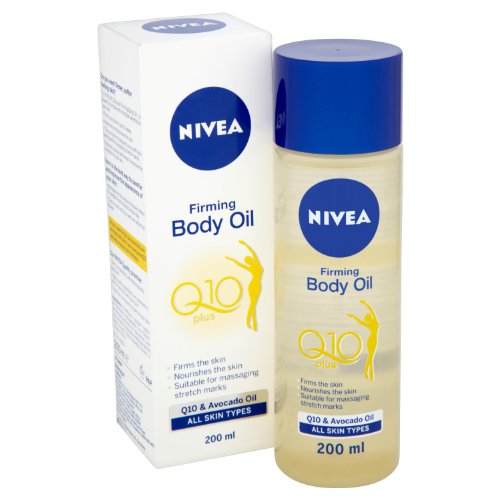 Nivea Q10 Plus Firming Body Oil, 200 ml - Pack of 2