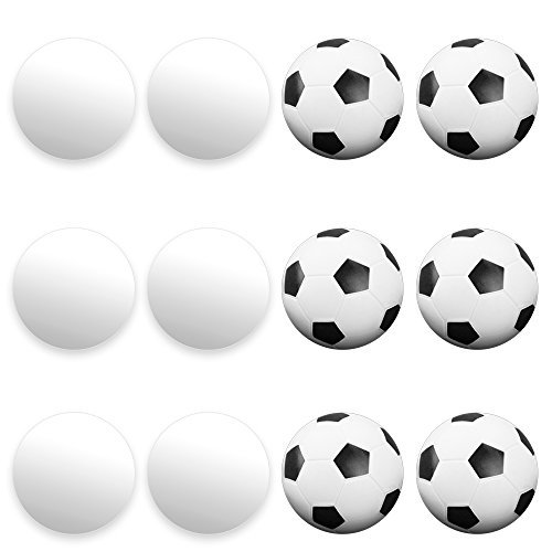 Price comparison product image 12 Pack of Foosballs by Brybelly (Mixed)