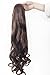 Neverland Beauty 22" Half Full Head One Piece Clip in Wavy Curly Hair Extensions Chestnut Brown Chestnut Brown #2/30 UK Stock
