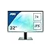 Produktbild AOC Q3277PQU 81,3 cm (32 Zoll) Monitor (VGA, DVI, HDMI, USB, DisplayPort, MVA Panel, 2560 x 1440, 60 Hz, 5 ms, Pivot) schwarz