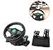 Price comparison product image Haol 180 Degree Rotation ABS Gaming Vibration Racing Steering Wheel With Pedals