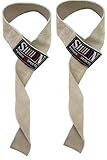 Nuevo Mejorado SHIHAN Top Gym Sure Grip 'SUEDE-LEATHER' - Correas de levantamiento de peso original, peso profesional Pro
