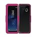 Produktbild MuSheng For Samsung Galaxy S8 Hülle,Ultra Luxus Advanced Phone Case Hülle Neue wasserdichte Schutzhülle für Samsung Galaxy S8 5,8 Zoll (Hot Pink)