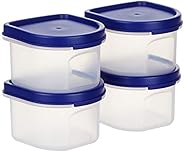 Amazon Brand - Solimo Modular Plastic Storage Containers with Lid