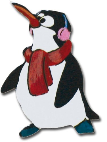 Pinguin Party – Einladende Design Metall Magnettafel 60×40 cm – Pinnwand Memoboard mit Motiv: Pinguin Eisparty – inkl. 8 Magnete Pinguine für Magnetwand – Original Magnetpinnwand GUMA Magneticum - 6