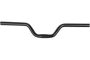 LAZMIN Bicycle Handlebar, Aluminum Mountain Bike Road Bicycle Fixed Gear Riser Bar Handlebar, 25.4mm*520mm, 5 Color Optional